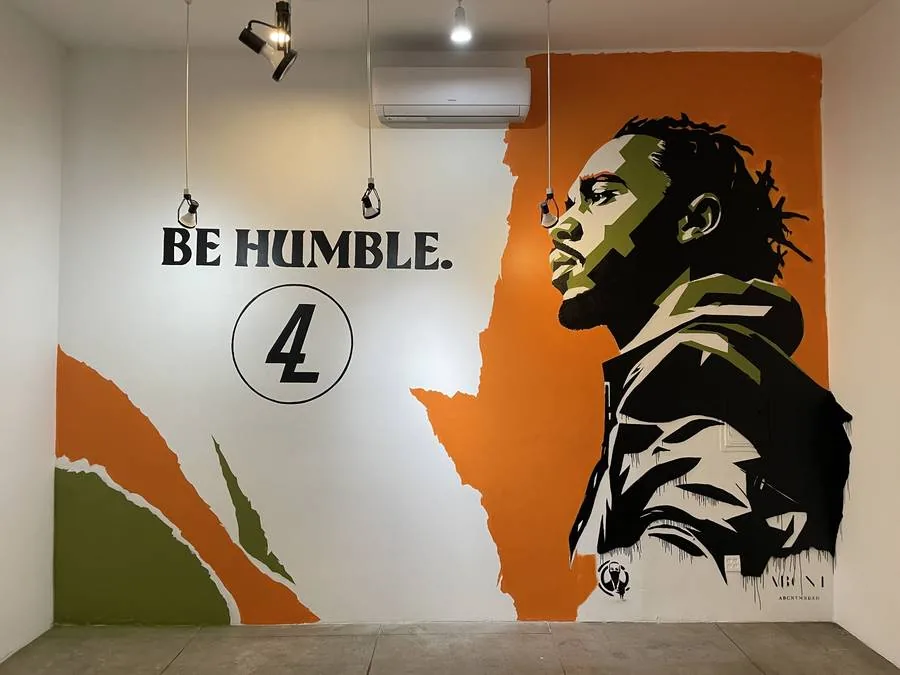 School mural · Artist: ABCNT by ABCNT — Studio 4 LA / 4 Learning